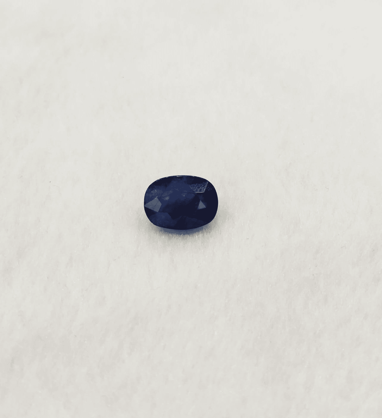 Natural Indian Blue Sapphire |8H00| Oval Mixed Cut | IGC Certified No.: IGCDKBAJ41271