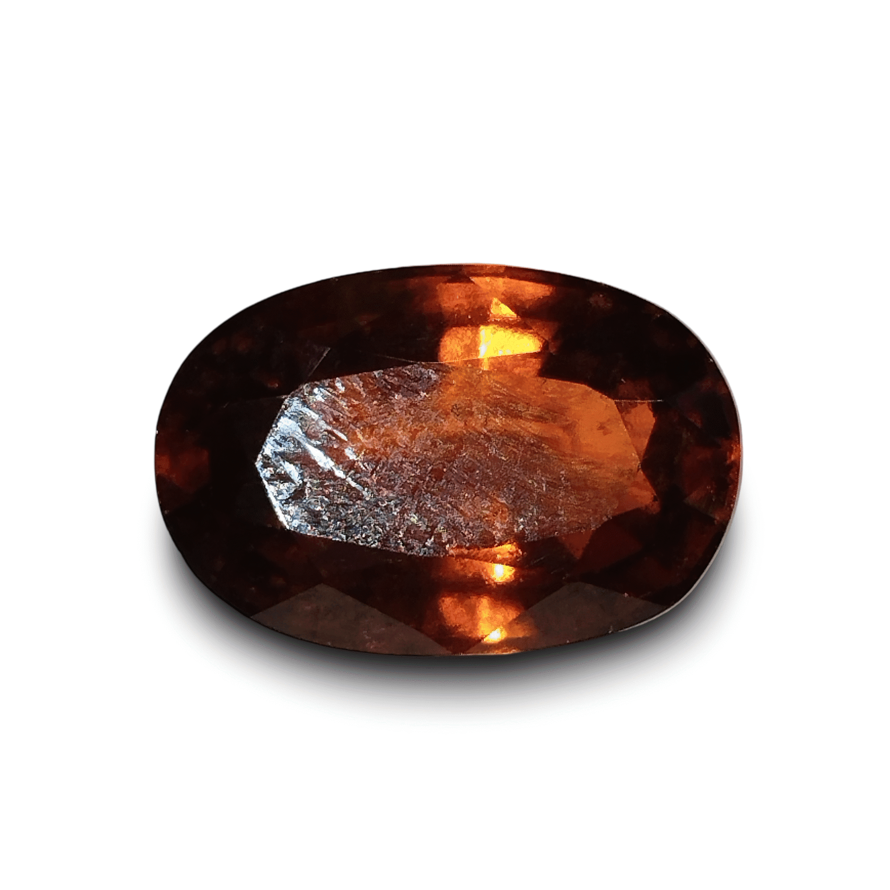 Natural Hessonite Garnet | Oval Mix | Brownish Orange Certificate No.: IGCDKBAJ42766